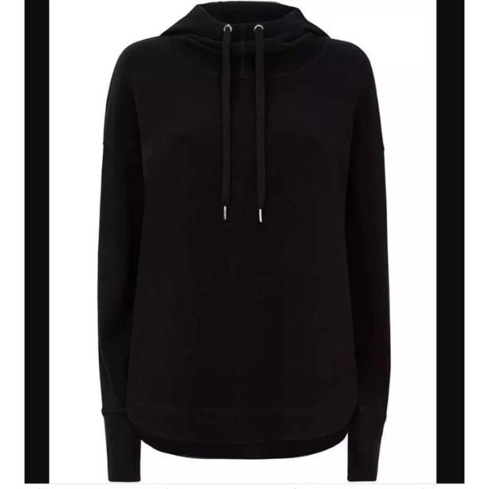 🆕 SWEATY BETTY Escape Luxe Hoodie Sweatshirt XX-Small Black - Picture 9 of 12